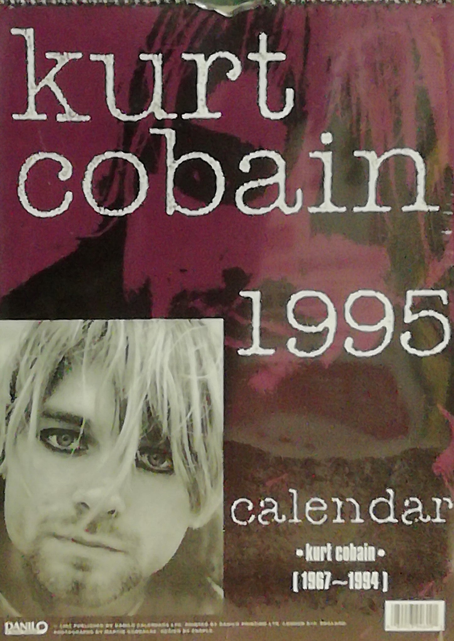 Kurt Cobain Calendar 1995