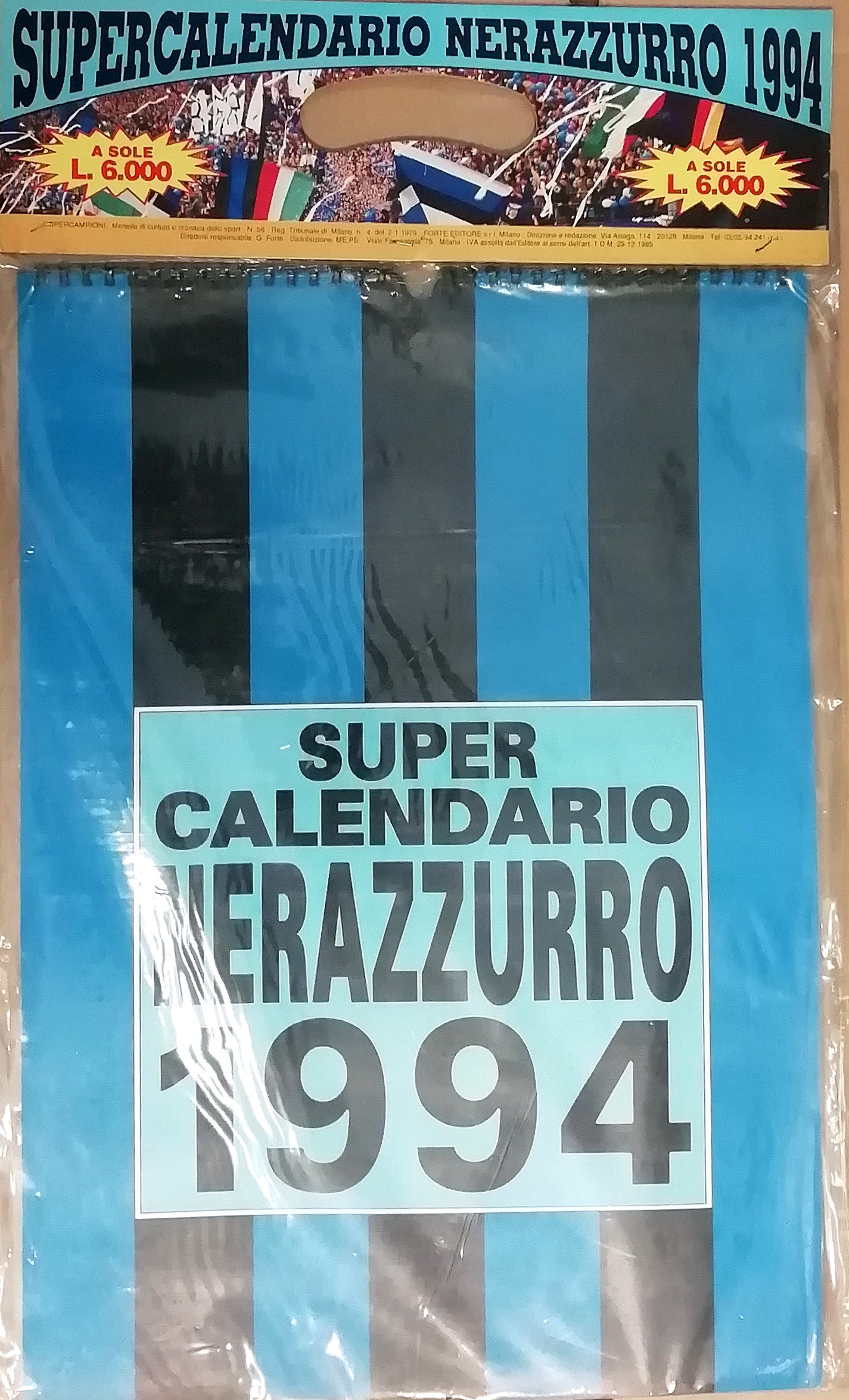 Supercalendario Nerazzurro 1994