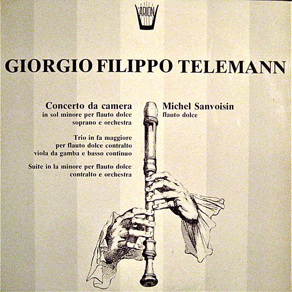Giorgio Filippo Telemann ‎– Concerto da Camera - Trio in fa maggiore - Suite in la minore