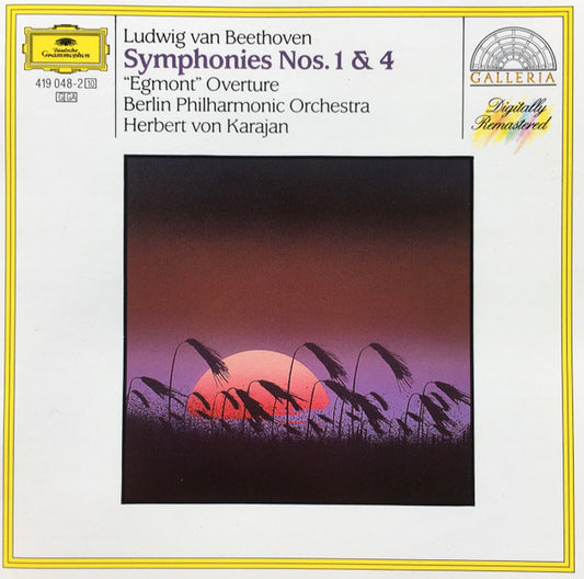 Beethoven: Symphonies Nos 1 & 4 Egmont-Ouverture
