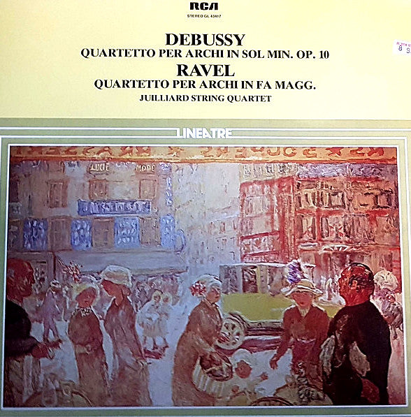 Debussy Quartetto per archi in sol min. Op.10 - Ravel Quartetto per archi in fa magg.