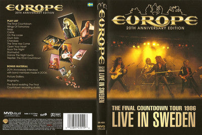 The Final Countdown Tour 1986 - Live in Sweden