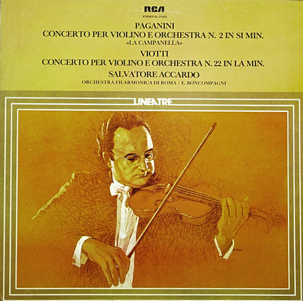 Paganini Concerto Per Violino E Orchestra N. 2 La Campanella /Viotti Concerto Per Violino E Orchestra N. 22