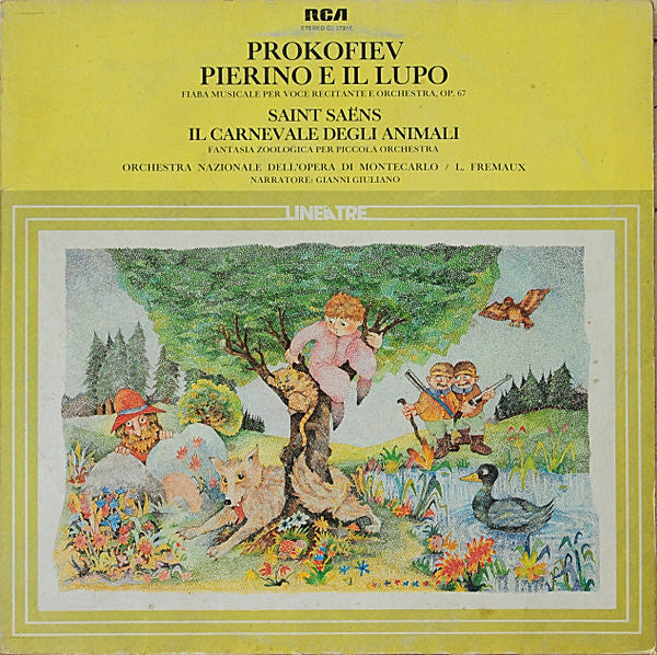 Prokofiev Pierino e il lupo Fiaba musicale per voce recitante e orchestra, Op. 67