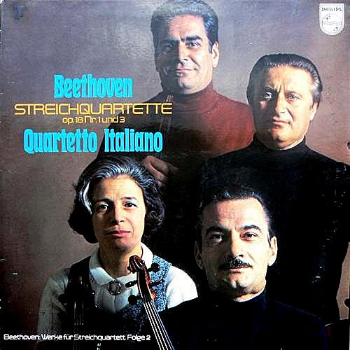 Beethoven Streichquartette Op. 18 Nr. 1 und 3