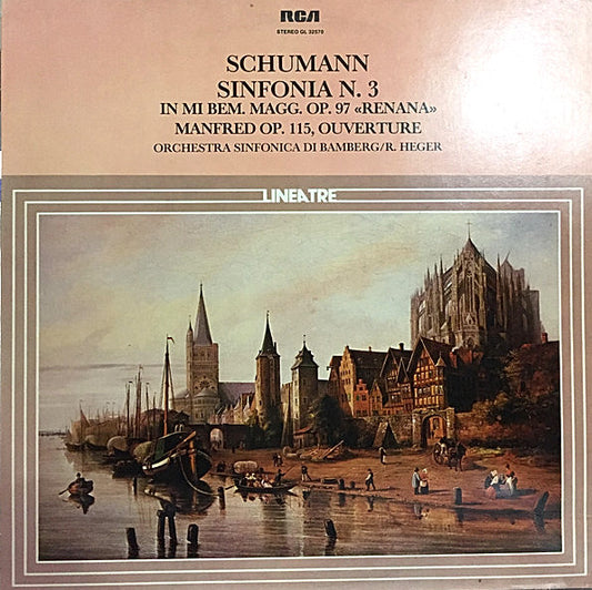 Schumann – Sinfonia N. 3 "Renana" / Manfred, Ouverture
