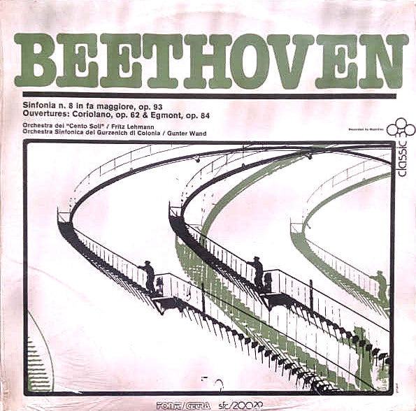 Beethoven Sinfonia N. 8 In Fa Maggiore, Op. 93 - Ouvertures: Coriolano, Op. 62 & Egmont, Op. 84