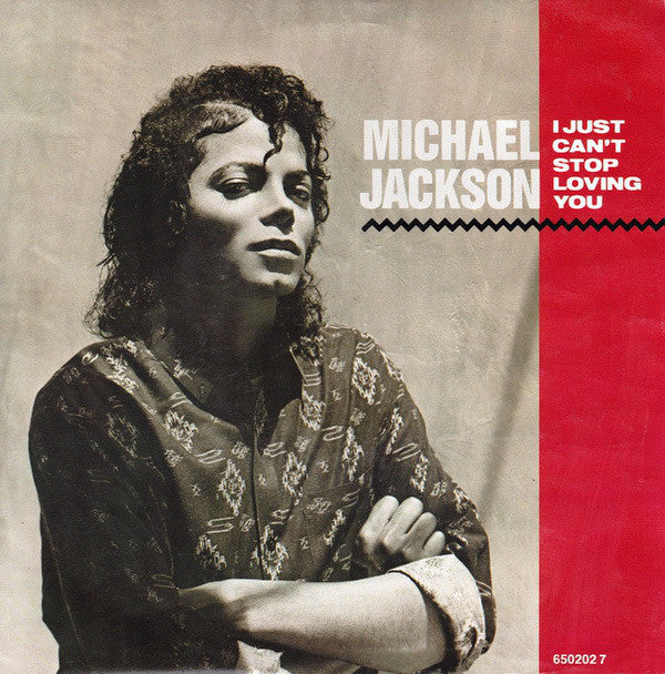 michael jackson i just can't stop loving you 45 giri