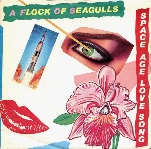 a flock of seagulls lp space age love song
