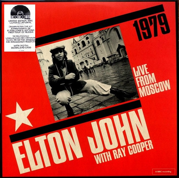 Elton John Ray Cooper Live From Moscow lp