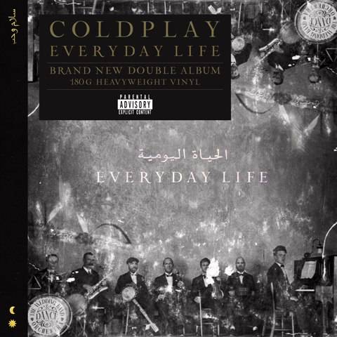 coldplay every day life lp