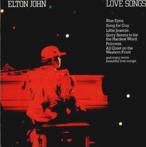 elton john love songs lp