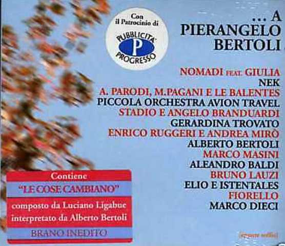 a pierangelo bertoli cd