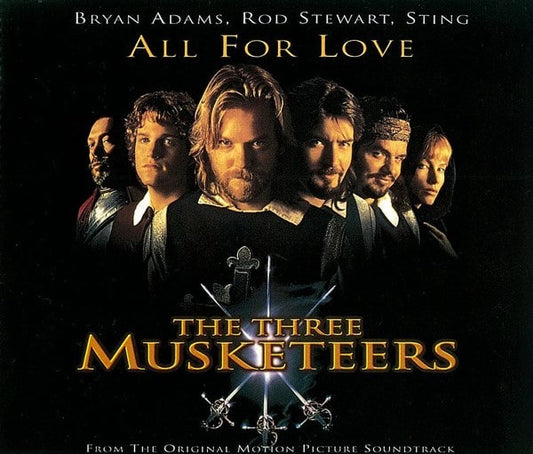 bryan adams the three musketeers cds