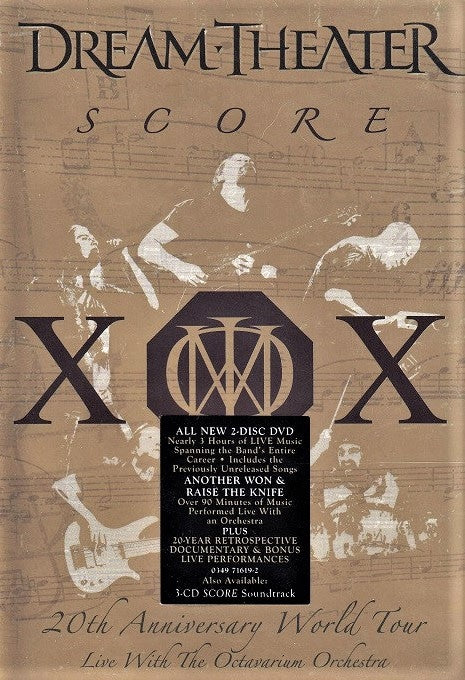 Dream Theater ‎– Score (20th Anniversary World Tour)