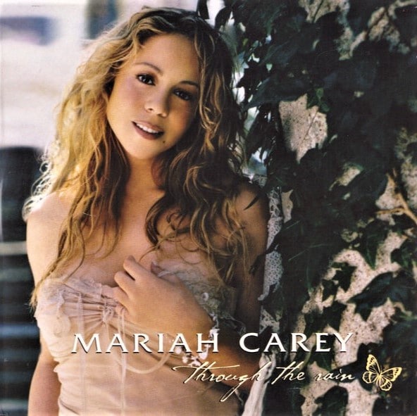 mariah carey cds through the rain cardsleeve