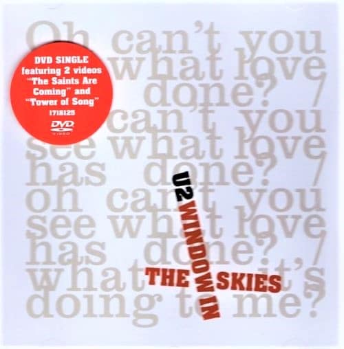 U2 ‎– Window In The Skies dvd