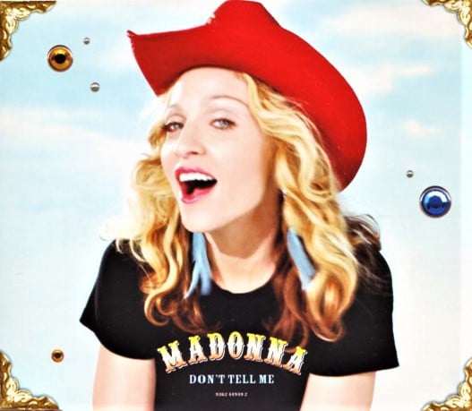 Madonna ‎– Don't Tell Me cd singolo