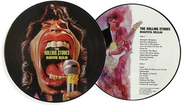 rolling stones beautiful delilah picture disc