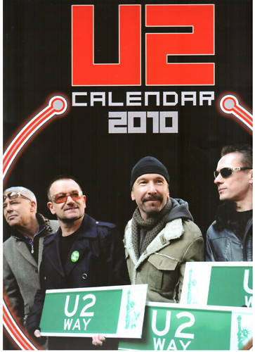 U2 Calendar 2010