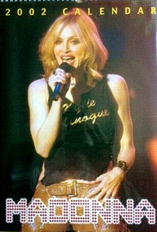 Madonna Calendar 2002