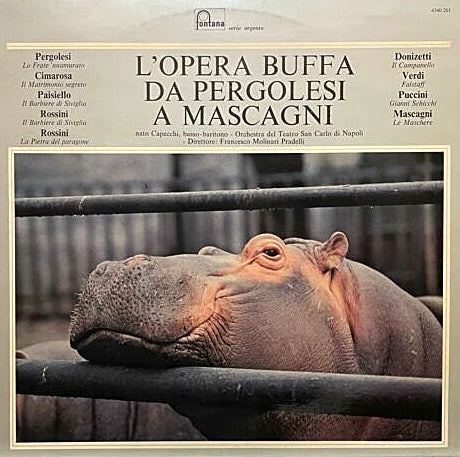 L'opera buffa da Pergolesi a Mascagni