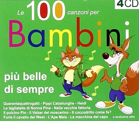 Le 100 canzoni per bambini più belle di sempre