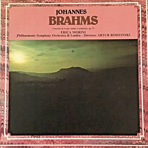 Brahms Concerto in Re per Violino e Orchestra, Op 77