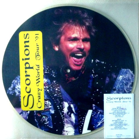 scorpions crazy world tour 91 lp