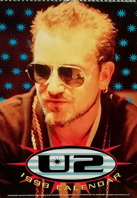 U2 Calendar 1998